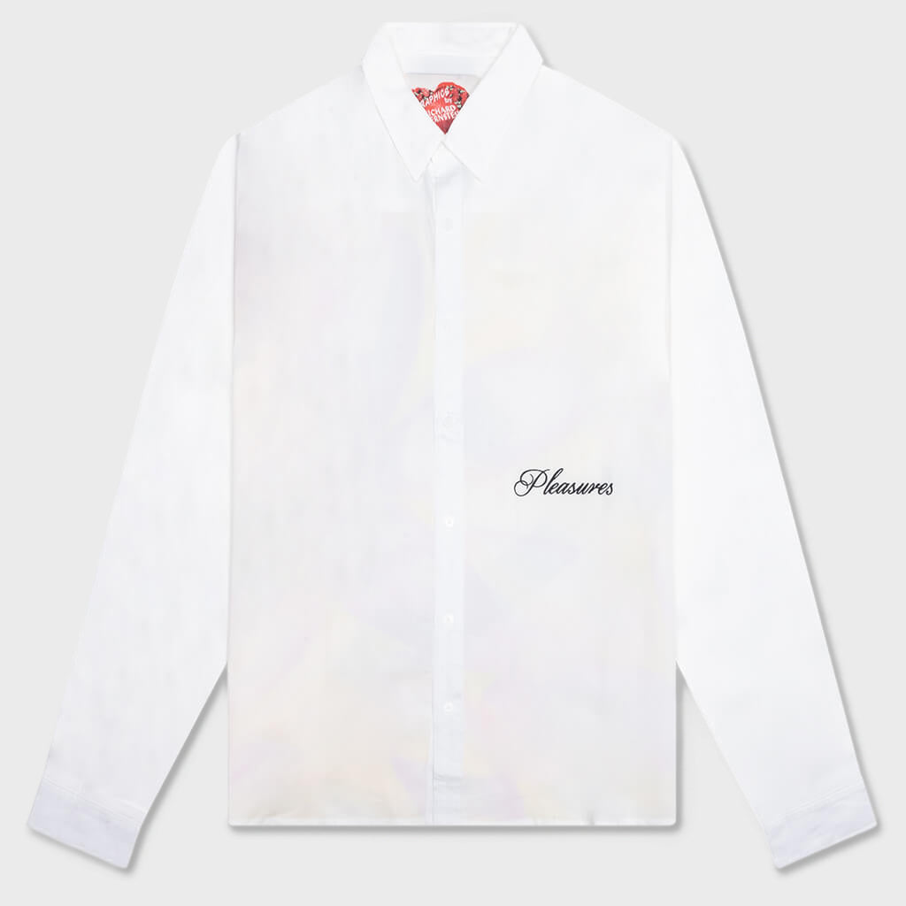 Pilule Button Up - White