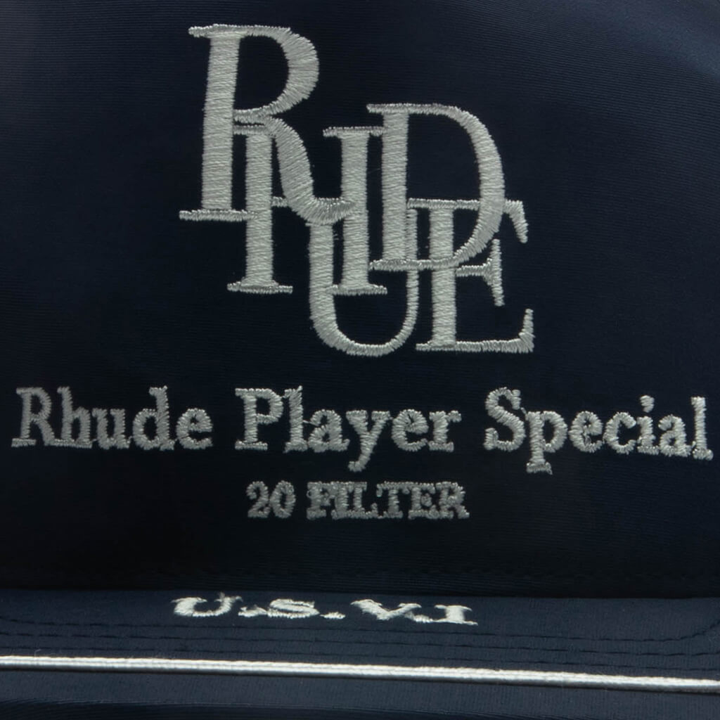 Player Special Trucker Hat - Navy/White