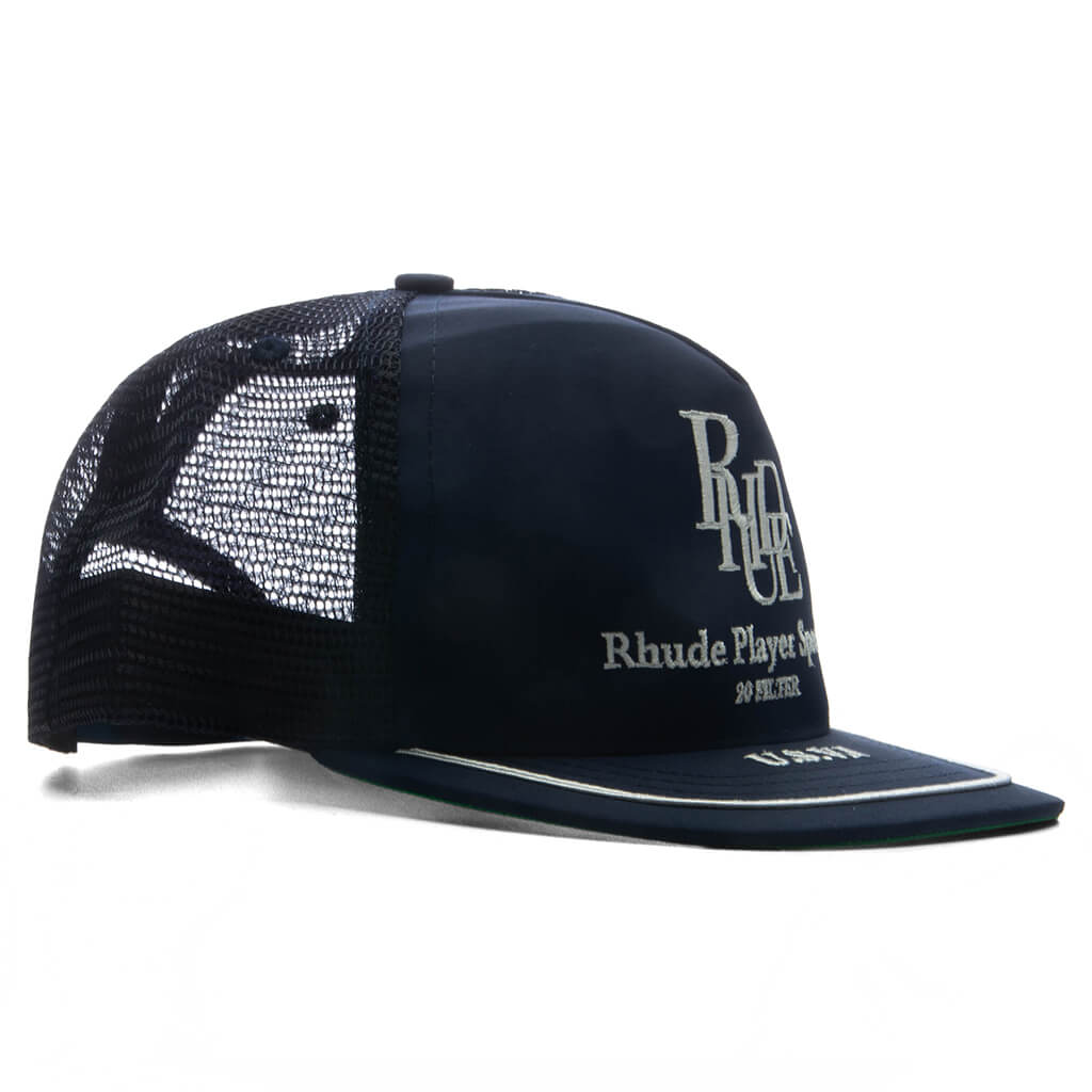 Player Special Trucker Hat - Navy/White