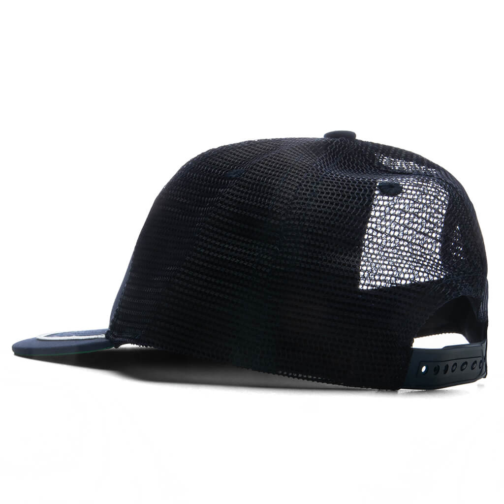 Player Special Trucker Hat - Navy/White