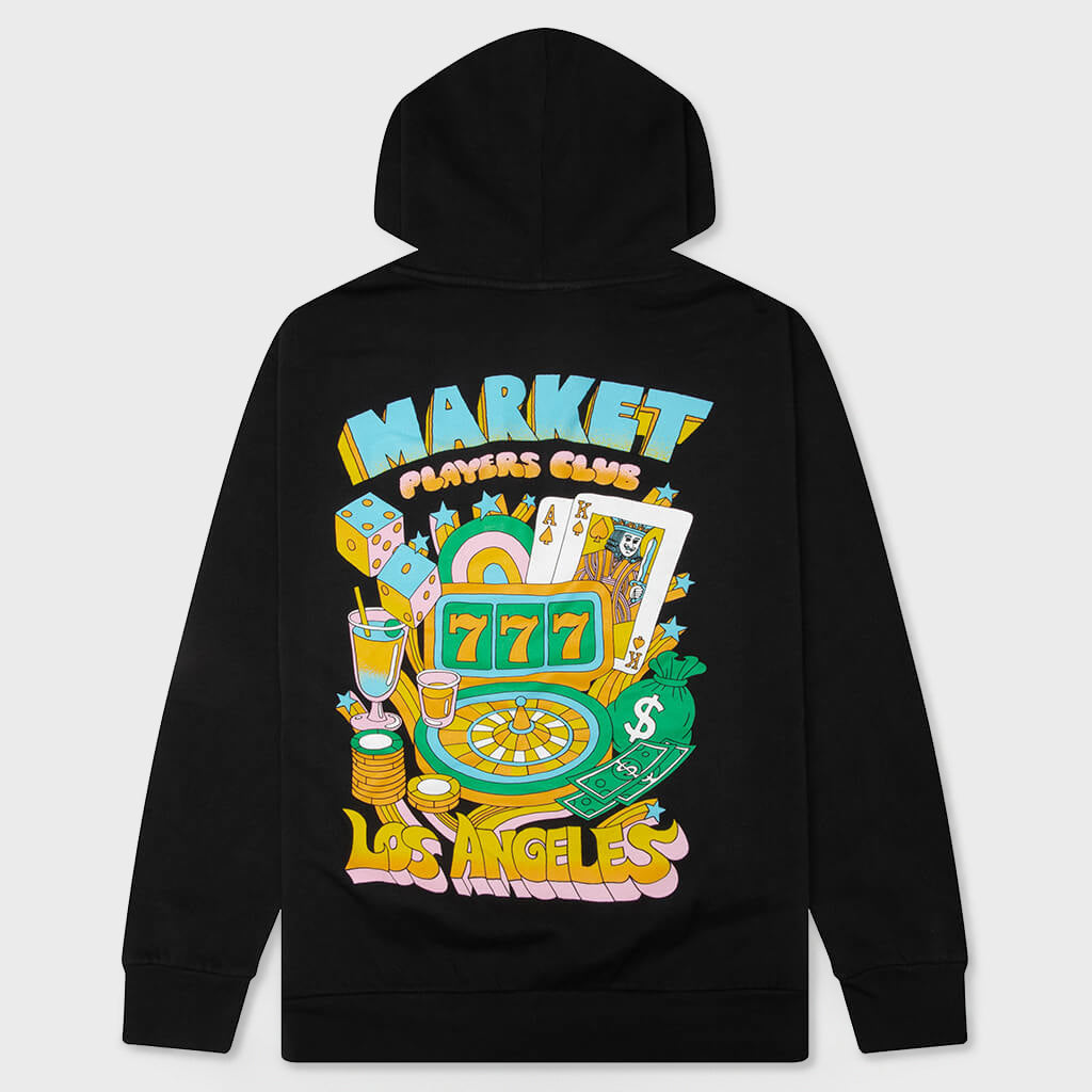 Players Club Hoodie - Black