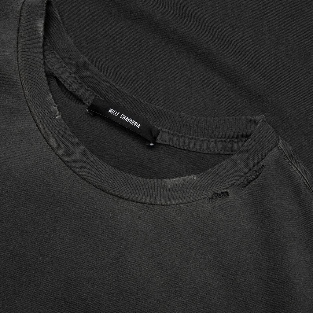 Plaza Chavarria Easy Tee - Pirate Black