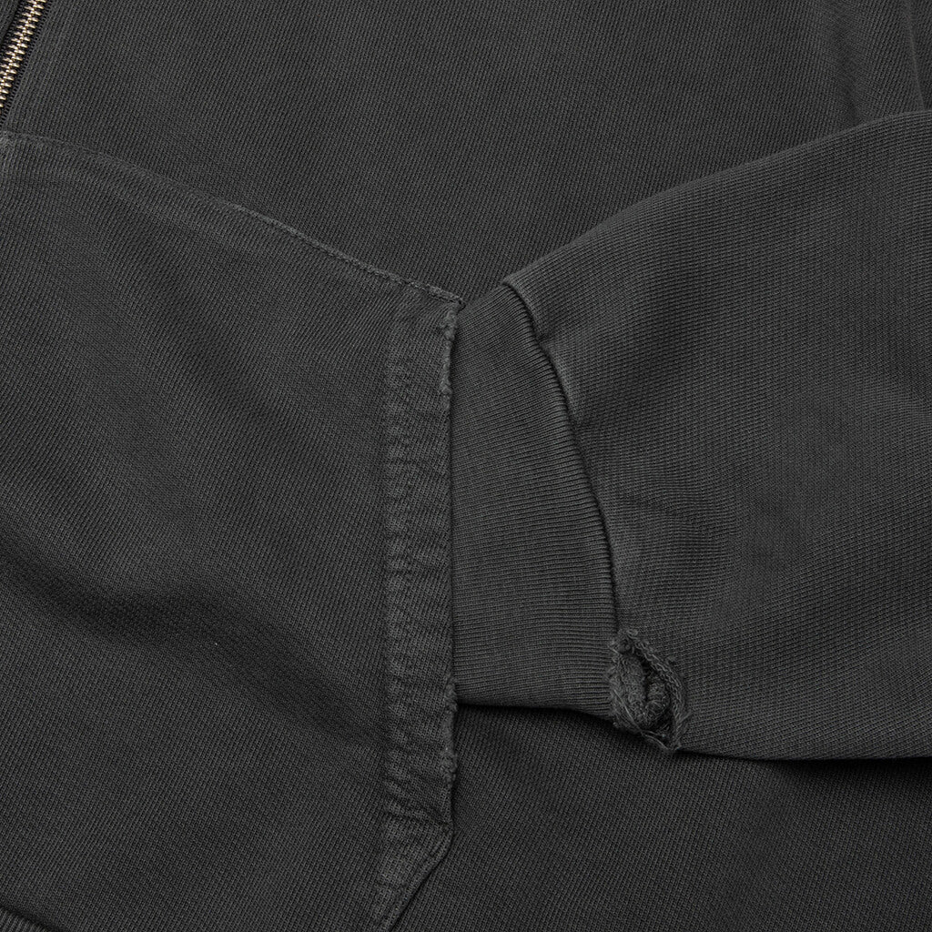 Plaza Chavarria Zip Hooligan Hoodie - Pirate Black