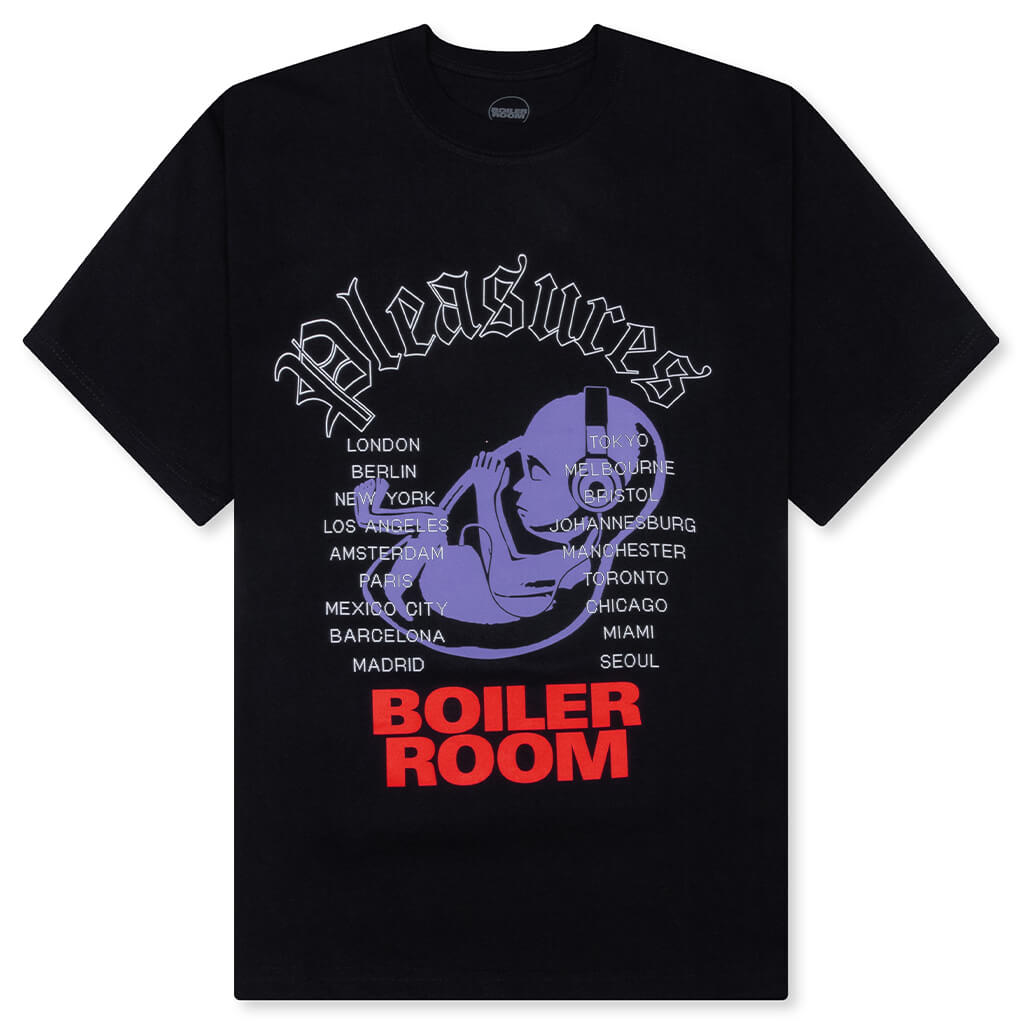 Headphone T-Shirt - Black