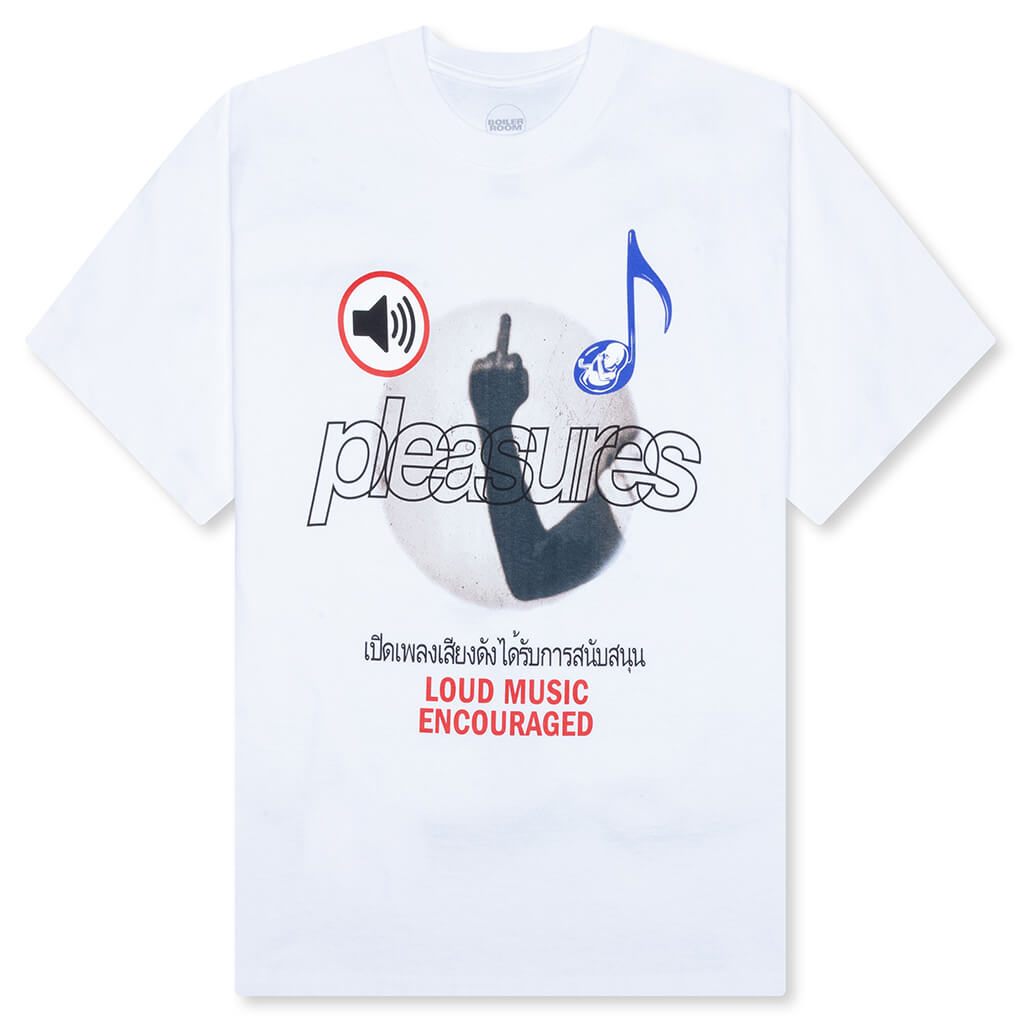 Loud Music T-Shirt - White