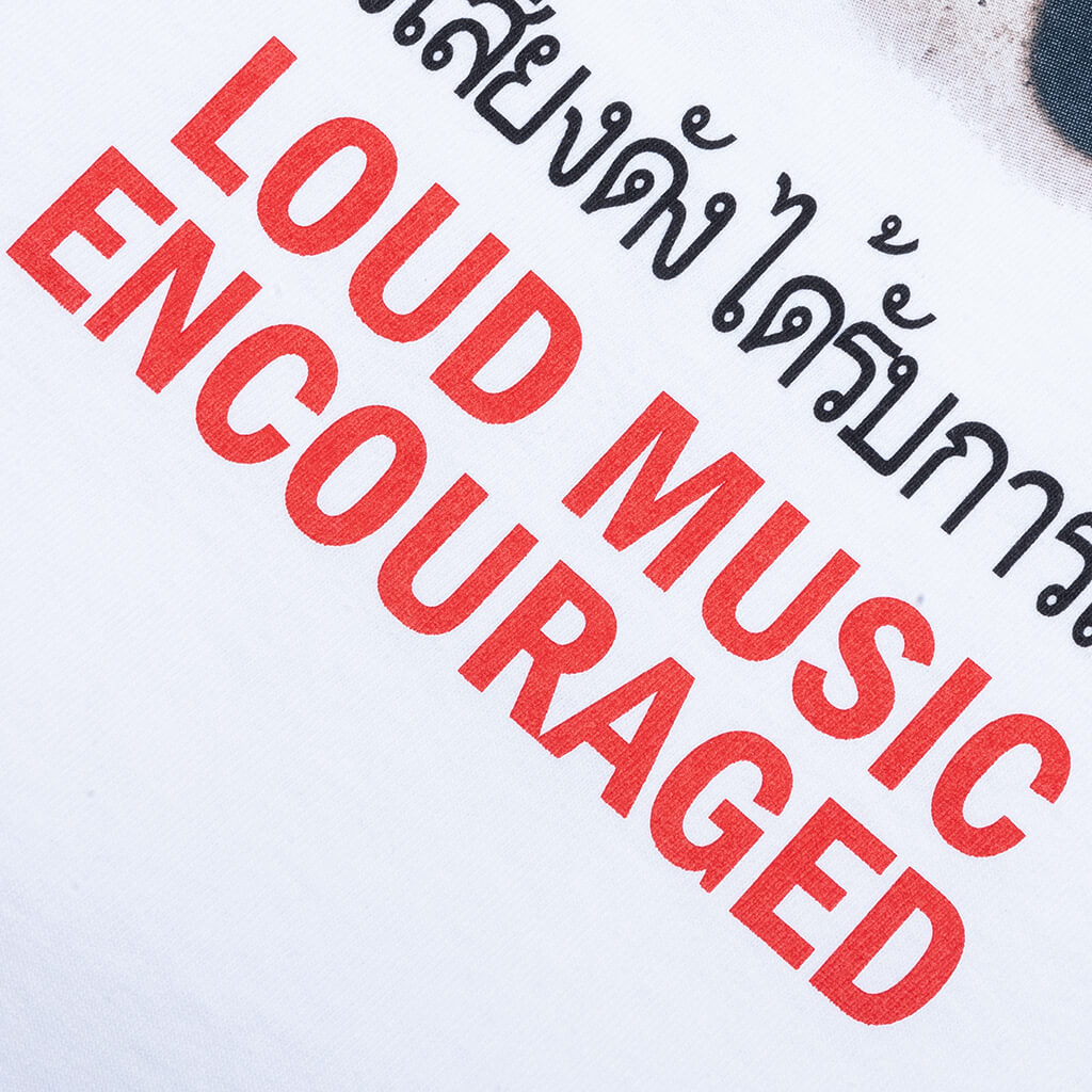 Loud Music T-Shirt - White