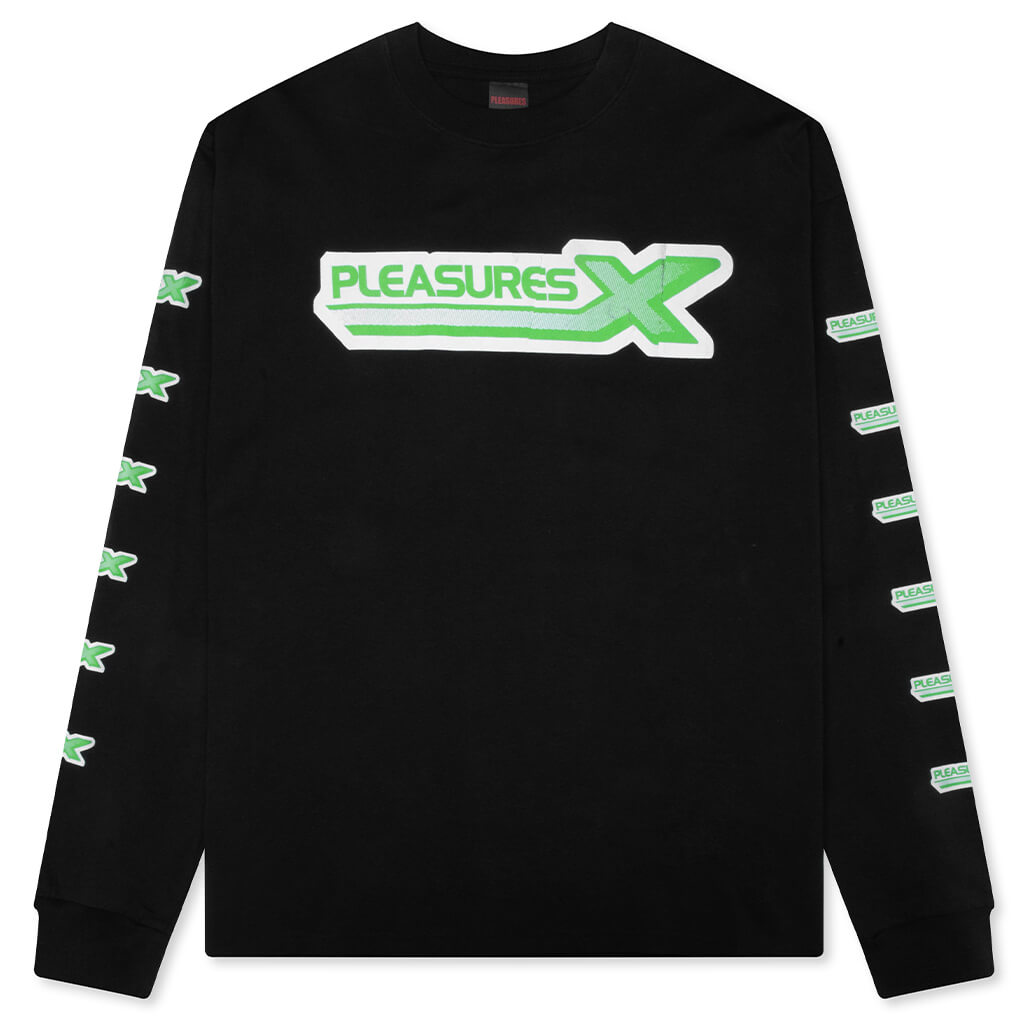 X L/S T-Shirt - Black