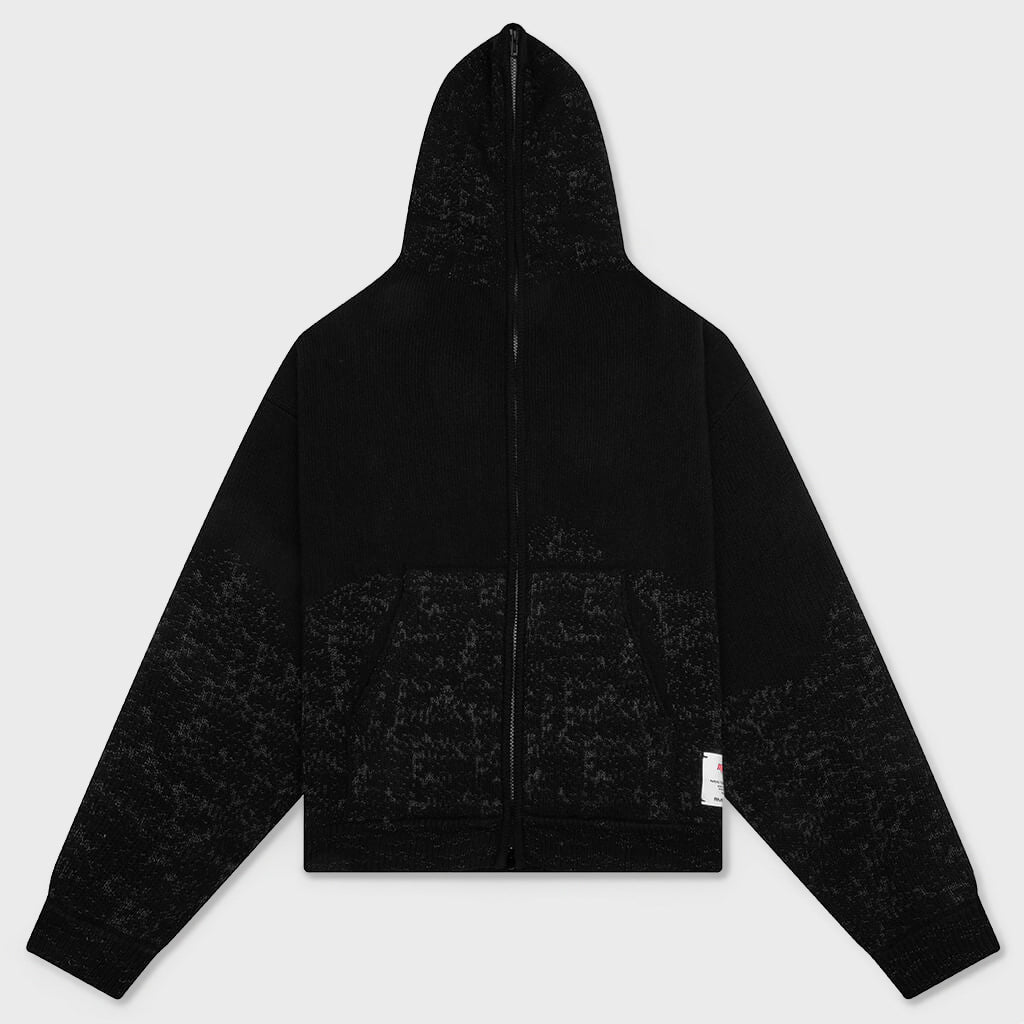 Pneuma Zip Hoodie - Black