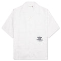 Polka Dot Camp Shirt - White