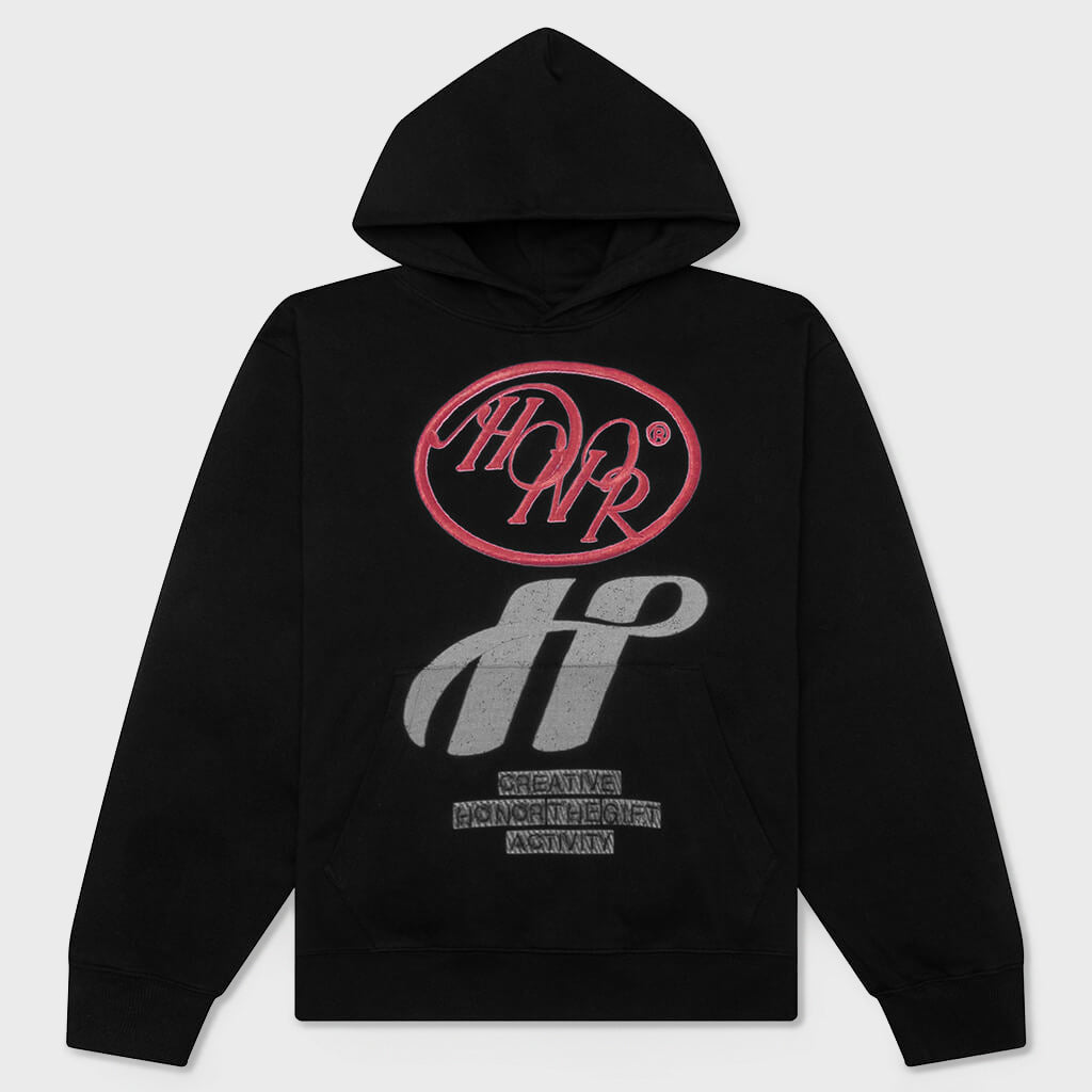 Pop Art Hoodie - Black