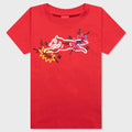 Kids Pop S/S Tee - Racing Red