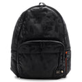 ABC Polyester Jacquard Backpack - Black