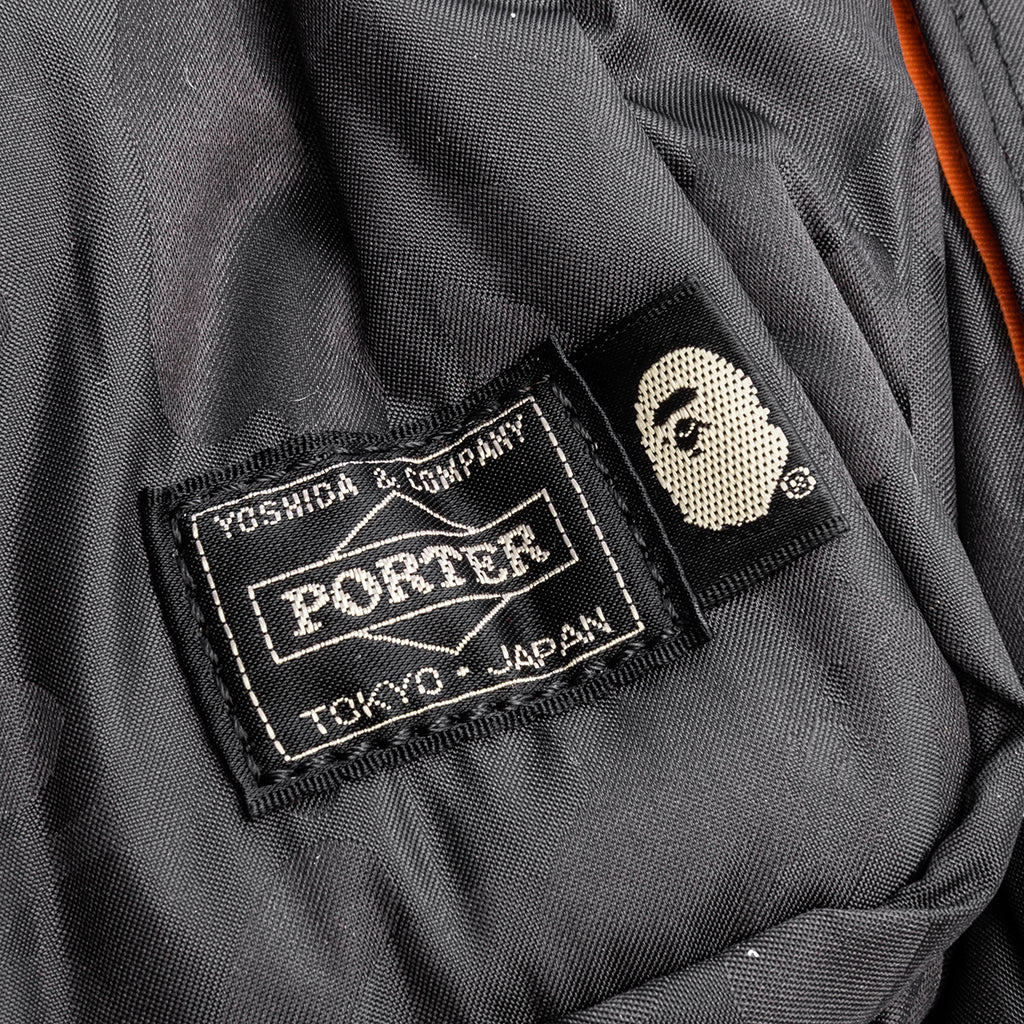 ABC Polyester Jacquard Backpack - Black