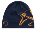 Praying Mantis Beanie - Navy Blue