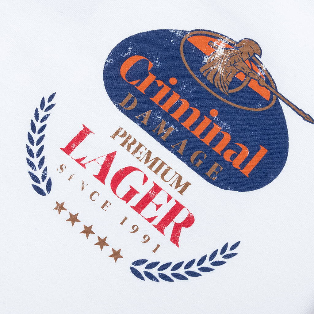 Premium Lager Tee - Off White