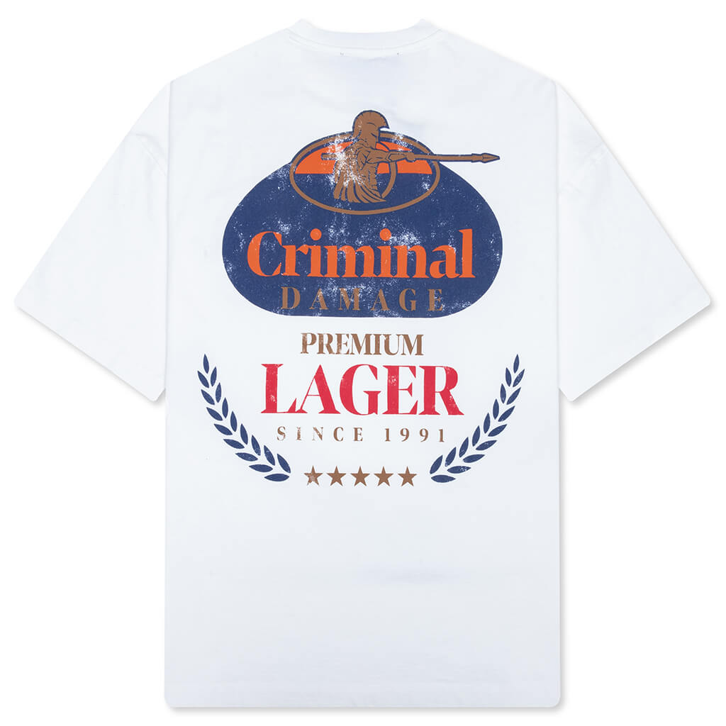 Premium Lager Tee - Off White