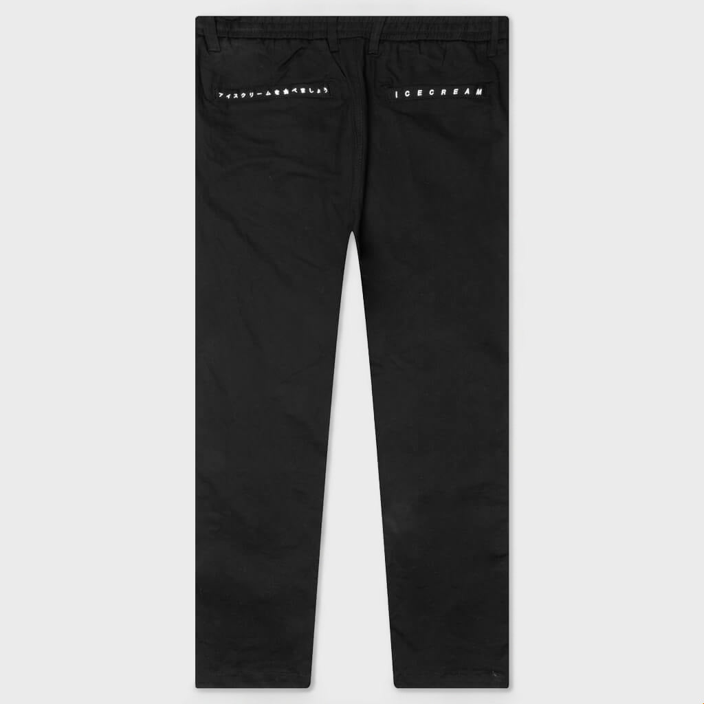 Strawberry Fit Prep Pants - Black
