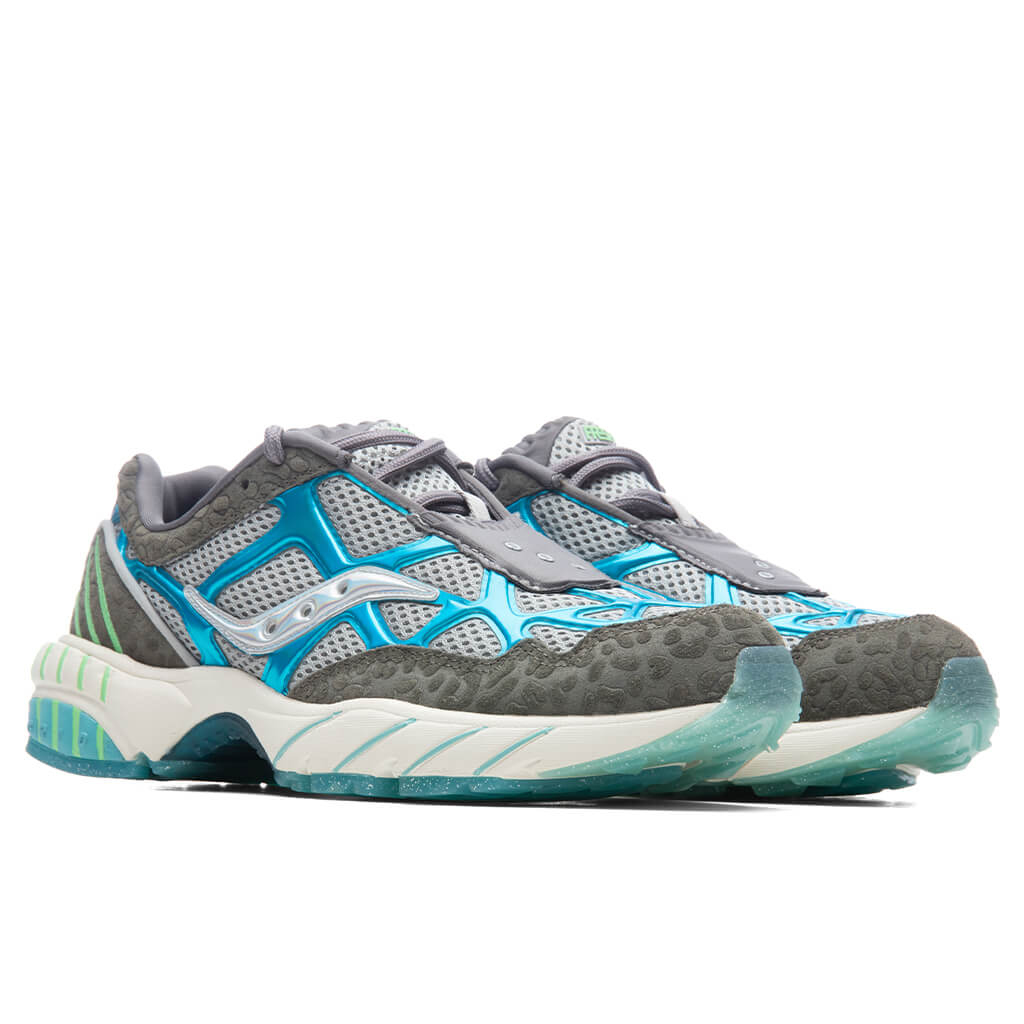 Grid Web 'Manatee' - Grey/Blue