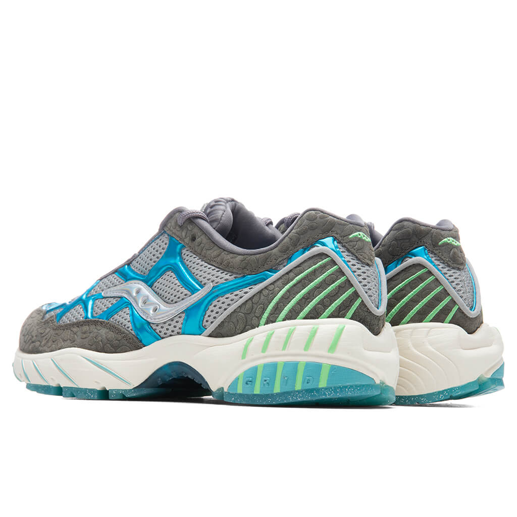 Grid Web 'Manatee' - Grey/Blue