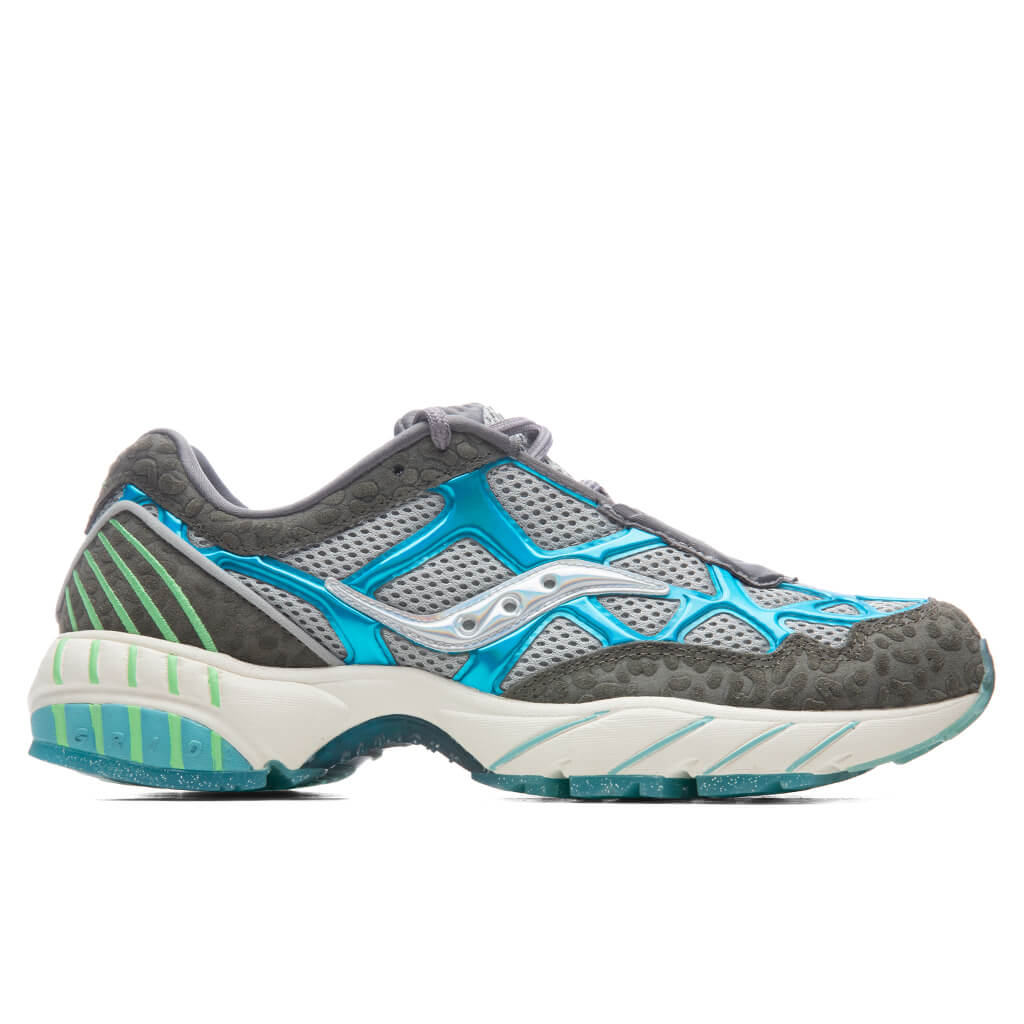 Grid Web 'Manatee' - Grey/Blue
