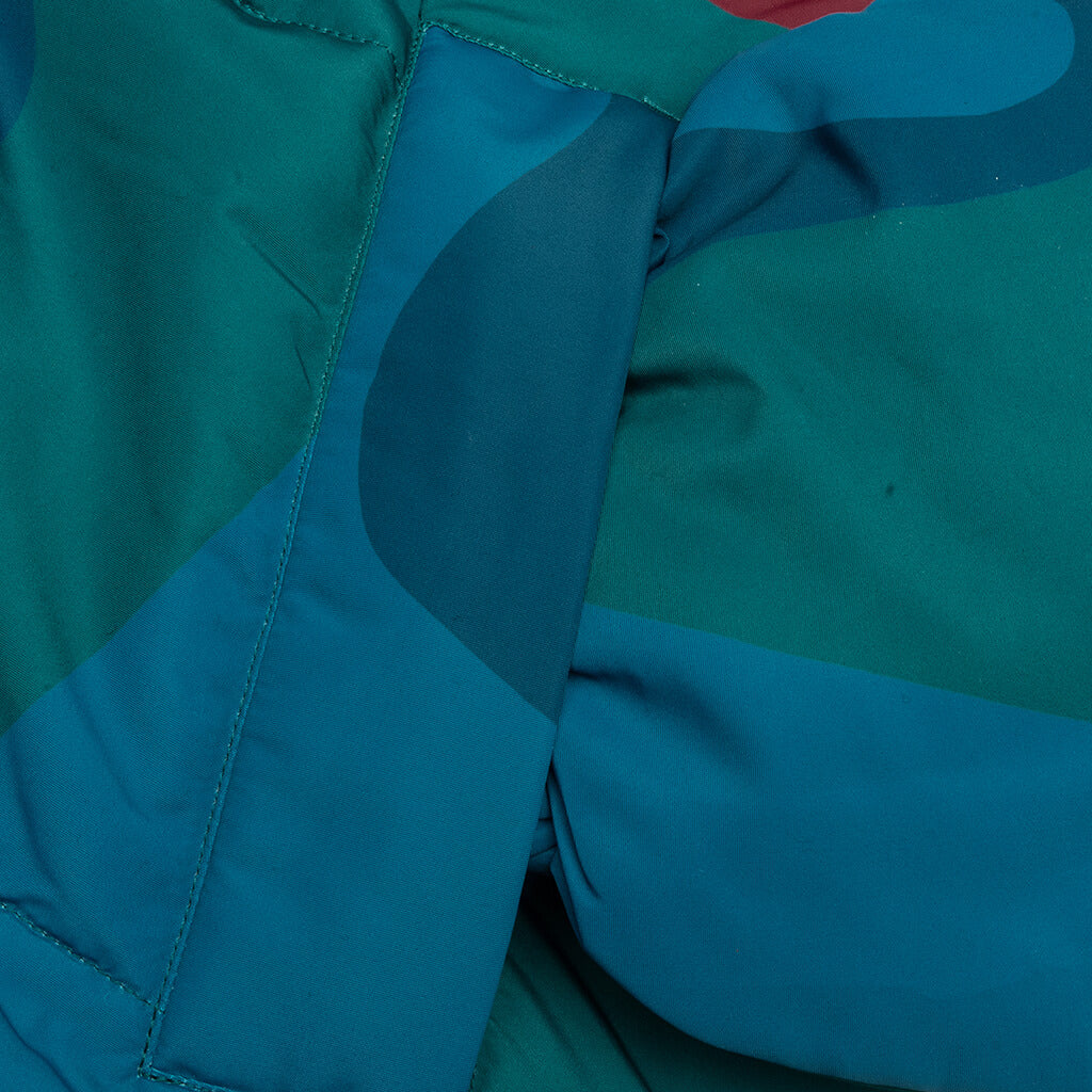 Protect The Sun Reversible Puffer Jacket - Brown