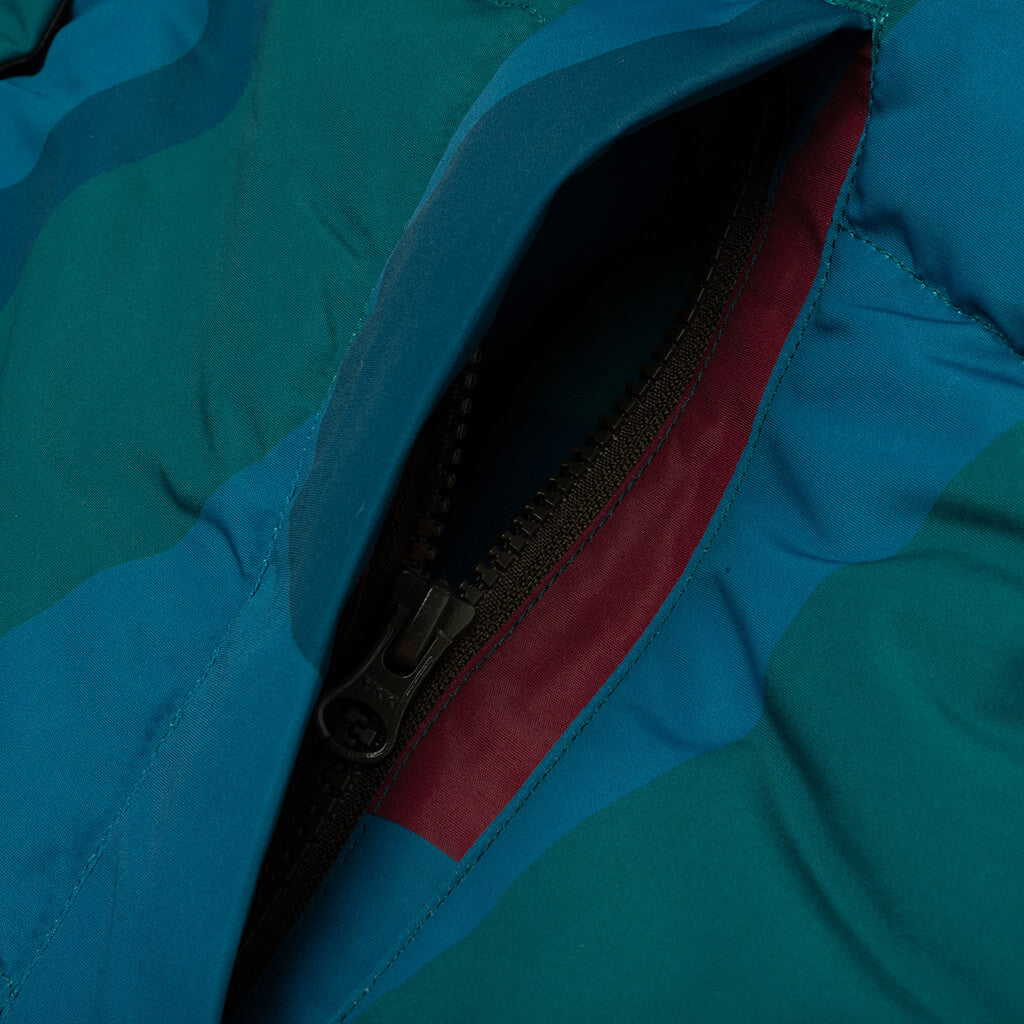 Protect The Sun Reversible Puffer Jacket - Brown