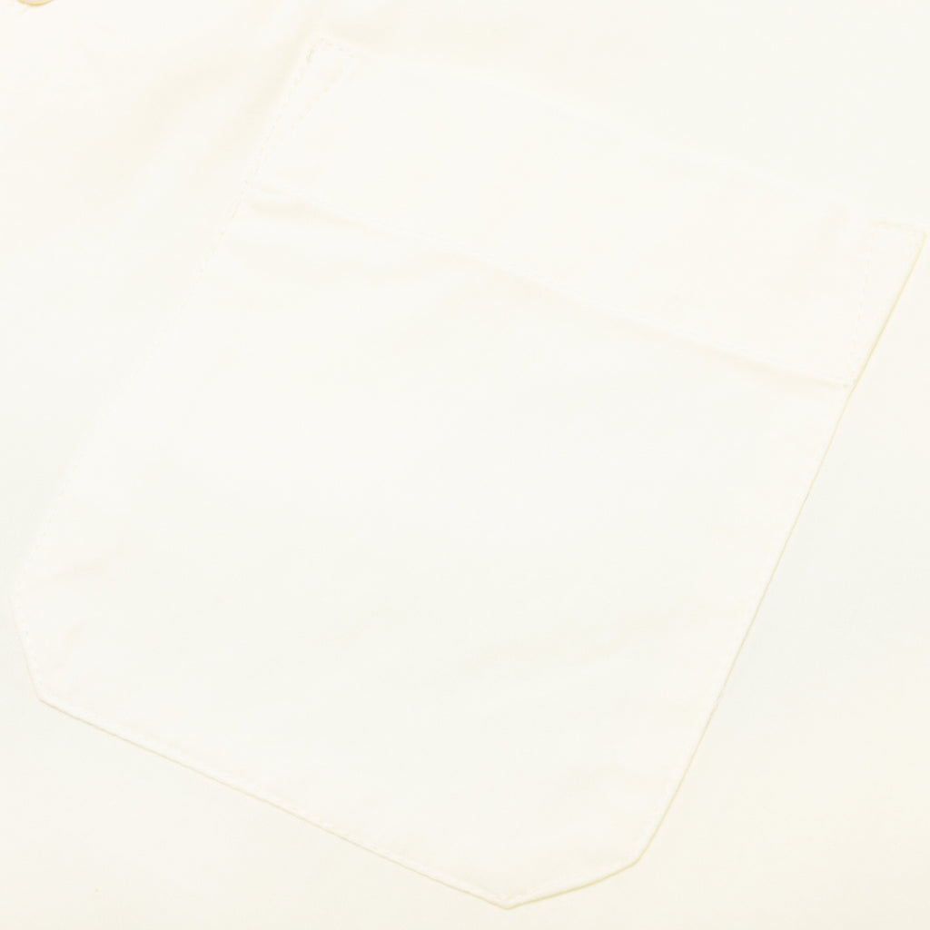 Pullover Camp Shirt - Salt/Light Blue