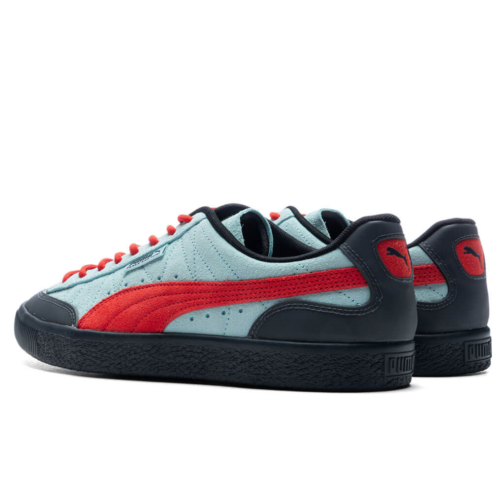 Clyde Rubber Sneakers - Light Aqua/Warm Earth