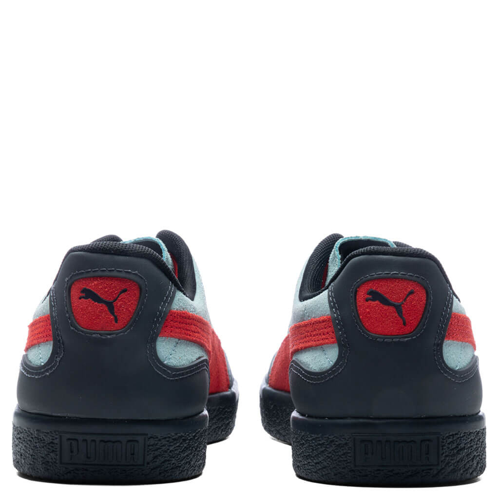 Clyde Rubber Sneakers - Light Aqua/Warm Earth