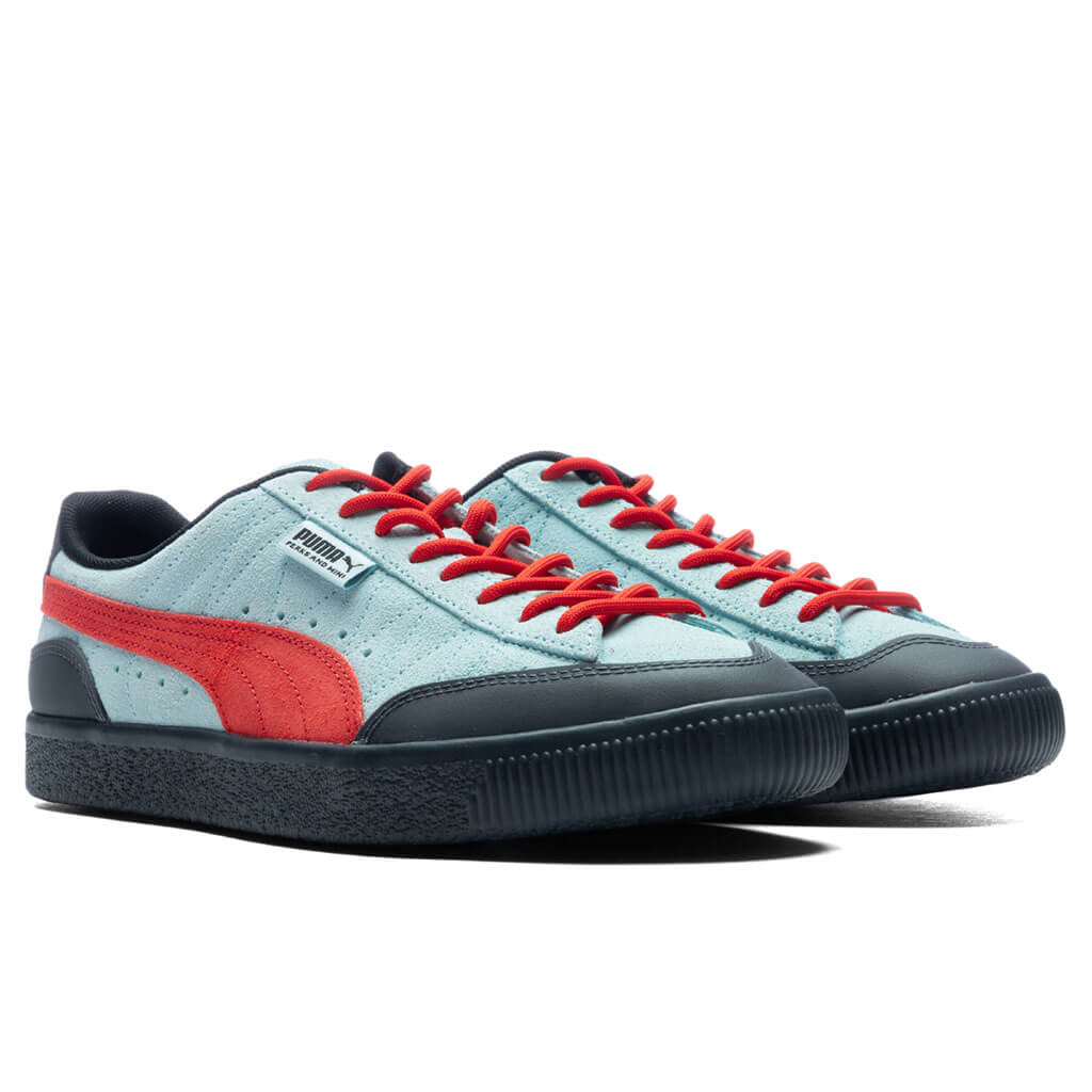 Clyde Rubber Sneakers - Light Aqua/Warm Earth