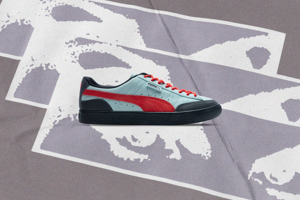 Clyde Rubber Sneakers - Light Aqua/Warm Earth