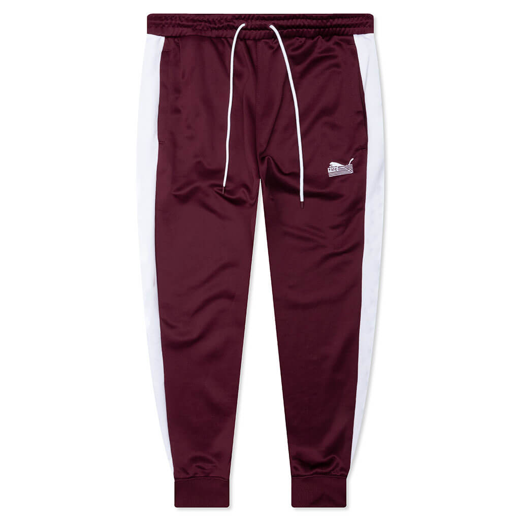 Hussle T7 Pant - Burgundy