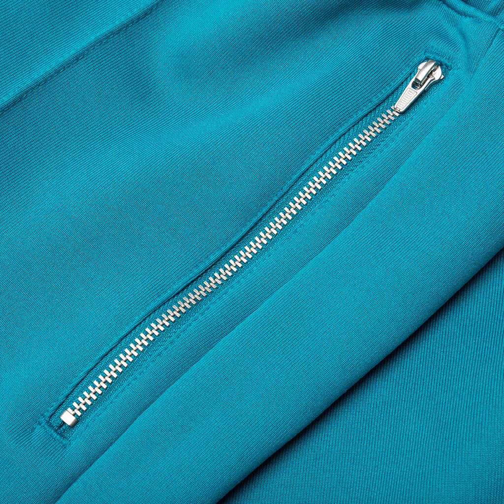 Hustle Way Bermuda - Teal Blue
