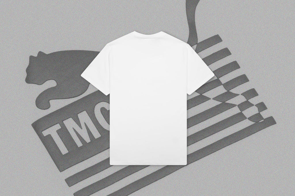 Hustle Way Logo Tee - Puma White