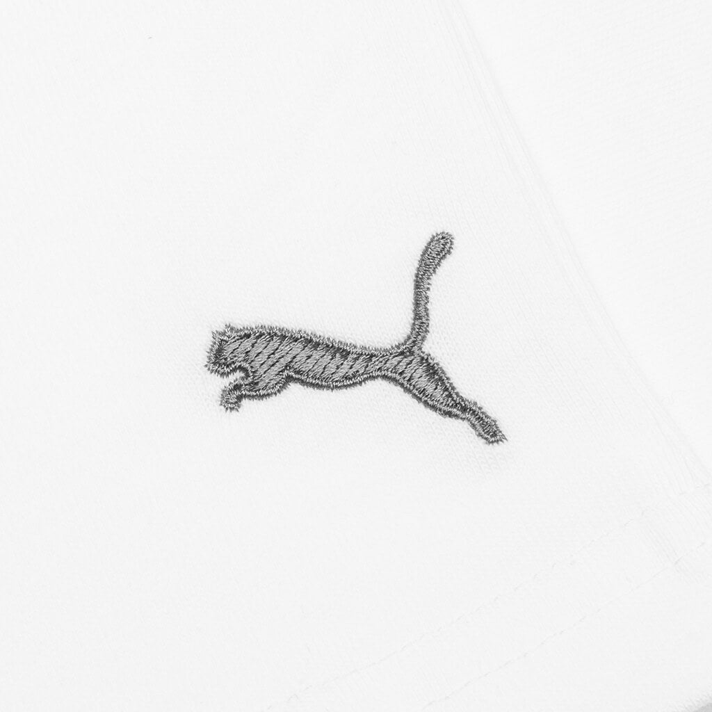 Hustle Way Logo Tee - Puma White