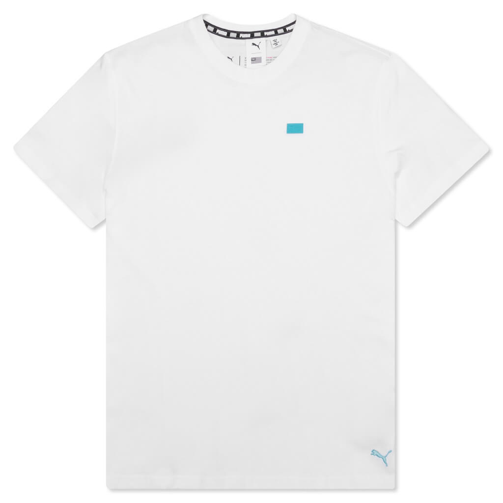 Hustle Way Tee - Puma White