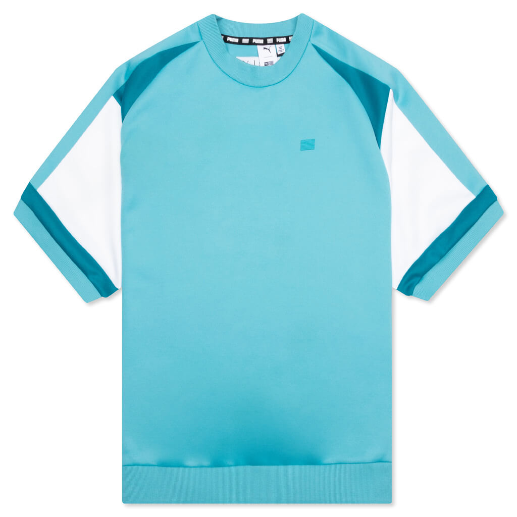 Hustle Way Top - Maui Blue
