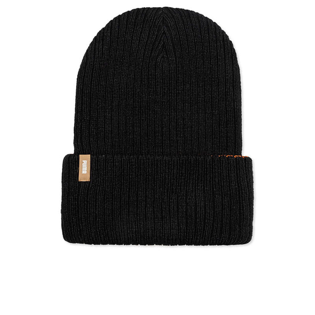 University Reversible Beanie - Black