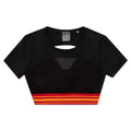 Women's Ora Mesh Top - Black