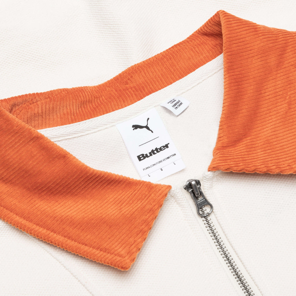 1/4 Zip Pullover - White