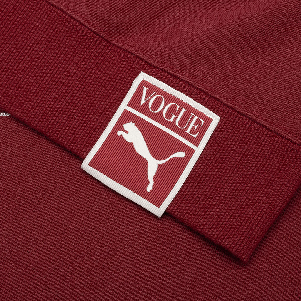 Oversized Hoodie Tr-Red