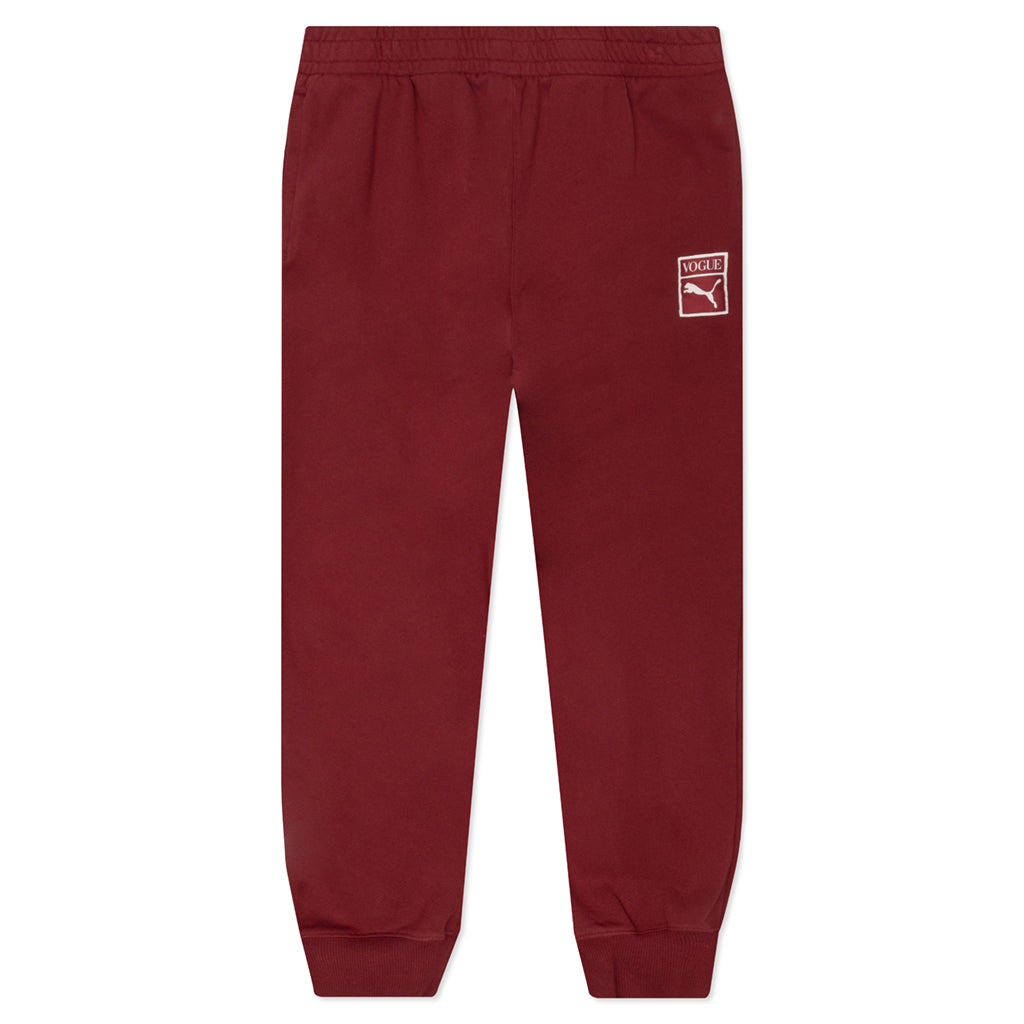 Relaxed Sweatpants Tr-Red