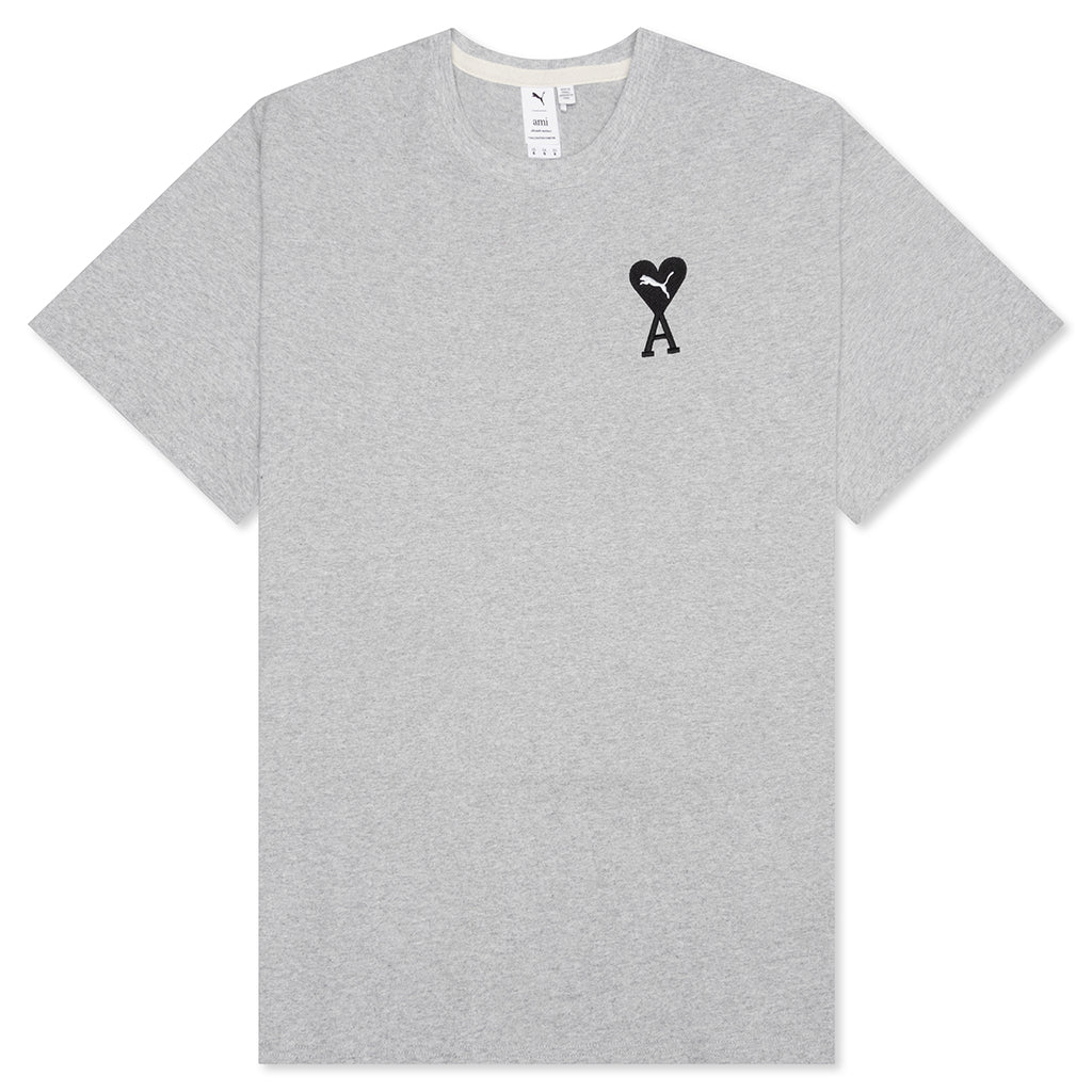 Graphic Tee - Light Grey Heather