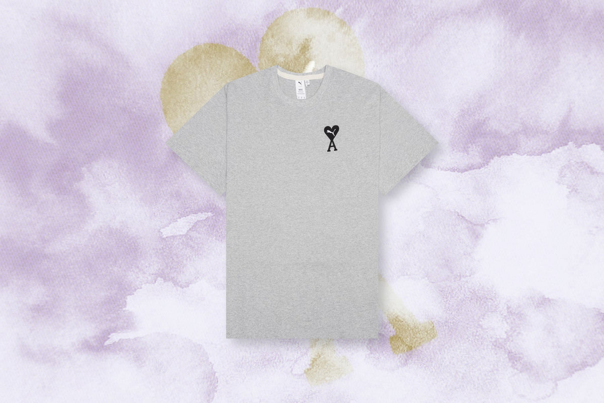 Graphic Tee - Light Grey Heather