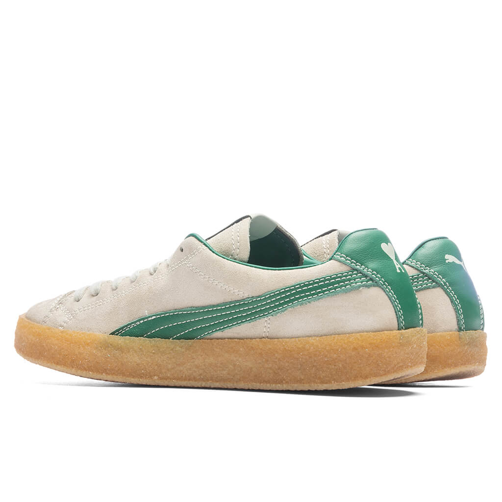 Suede Crepe - White