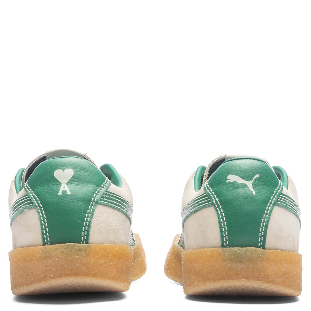 Suede Crepe - White