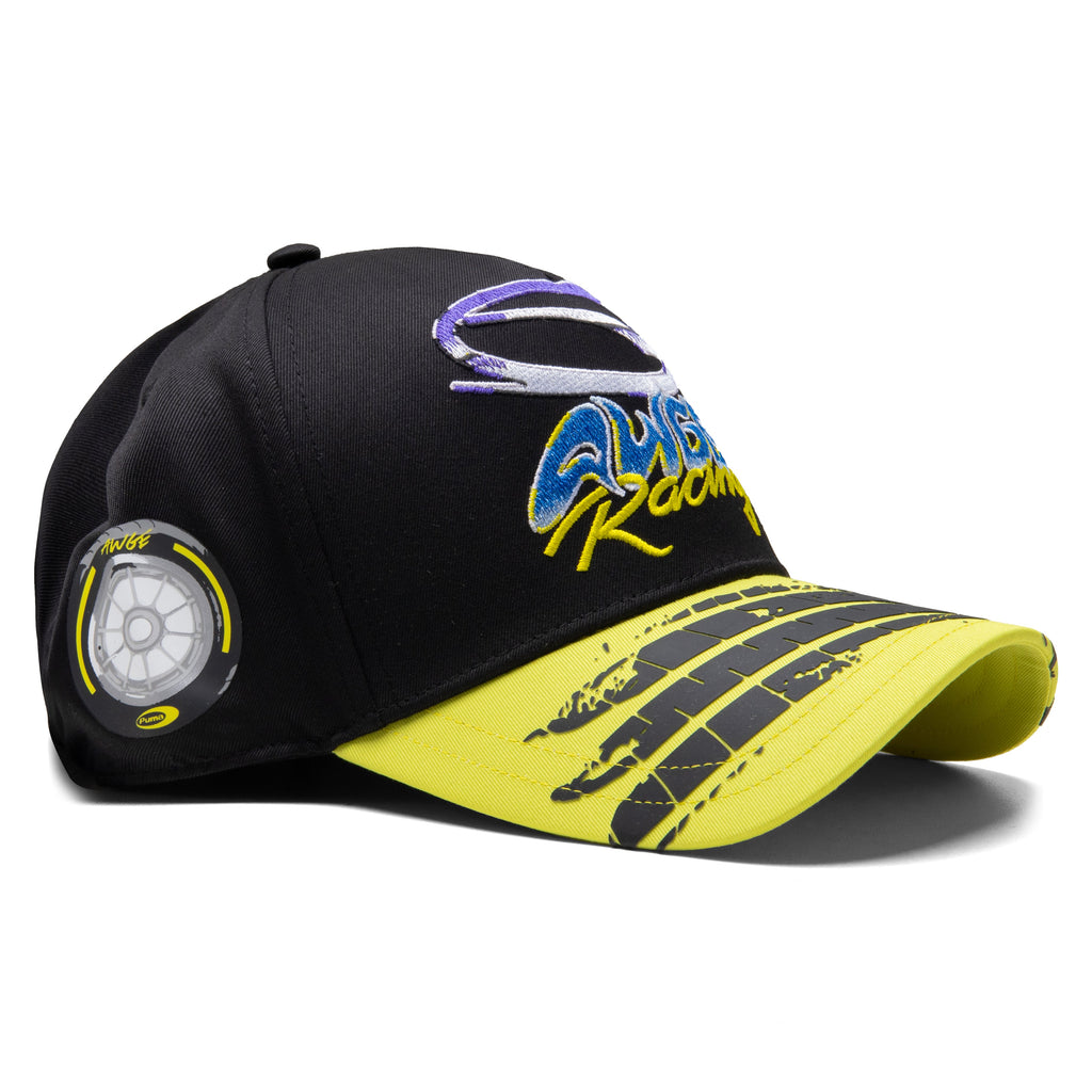 AWGE Racing Cap - Black/Lime Sheen