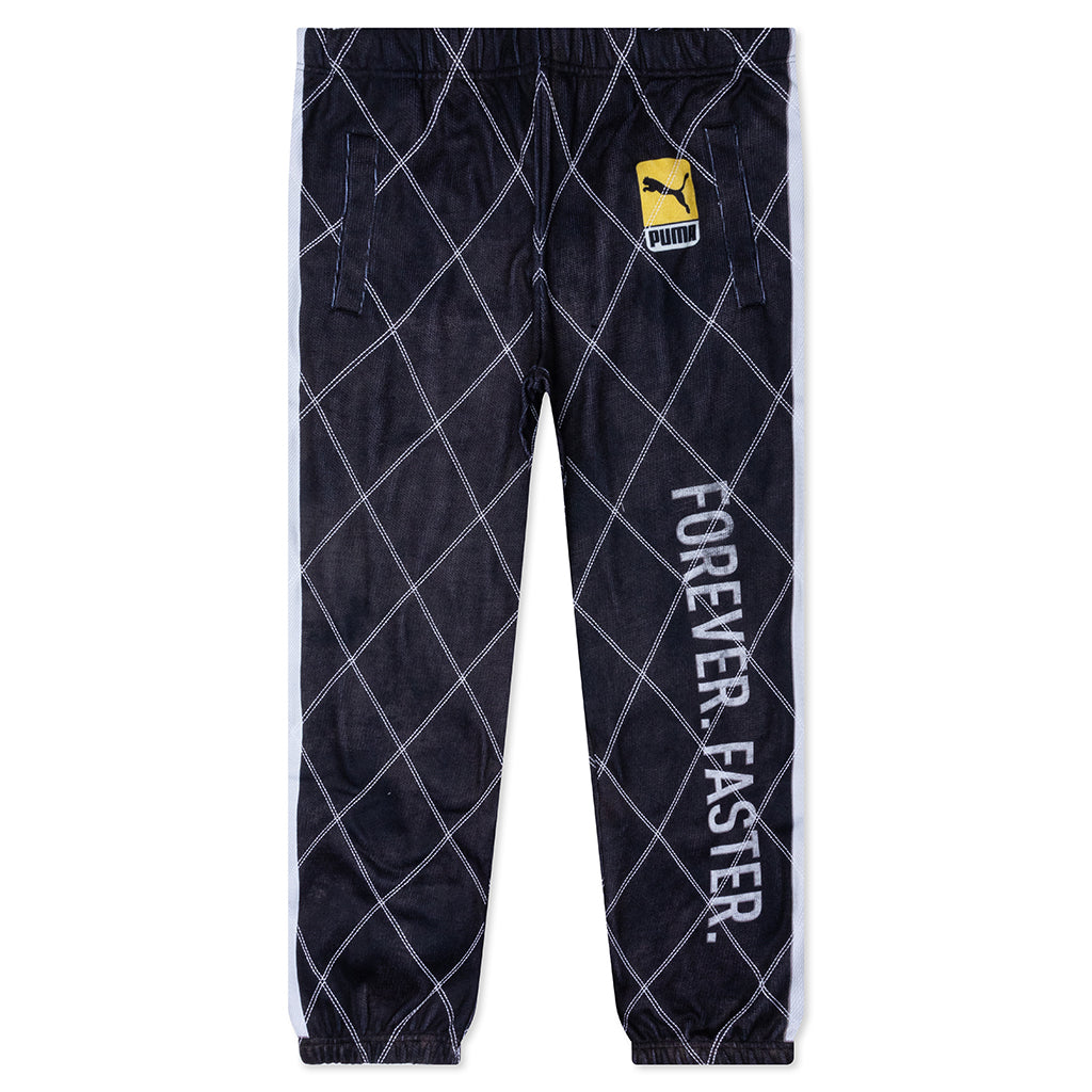 Distressed Sweat Pant - Black