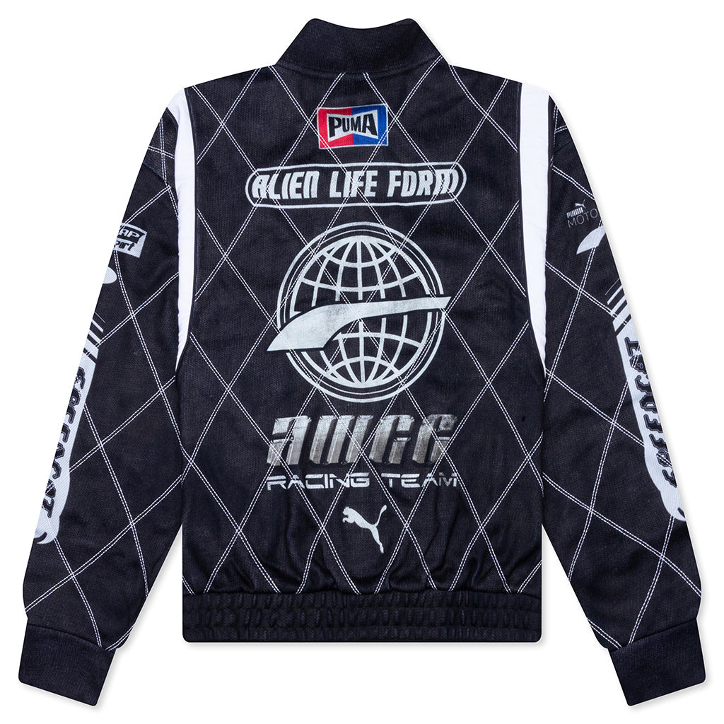 Distressed Sweat Shirt - Black