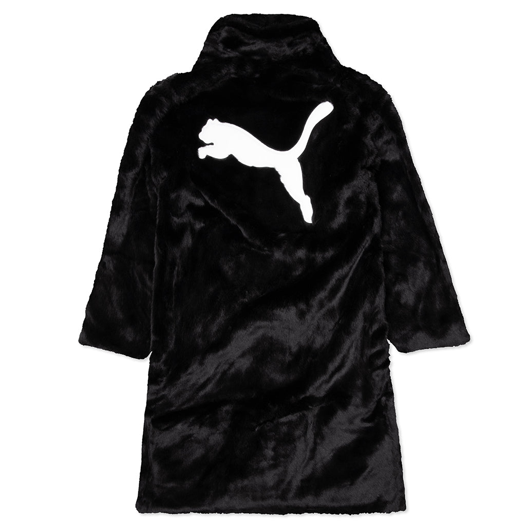 Flacko Fur Coat - Black